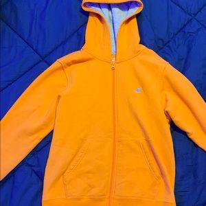 Cute and bright champion zip up jacket!